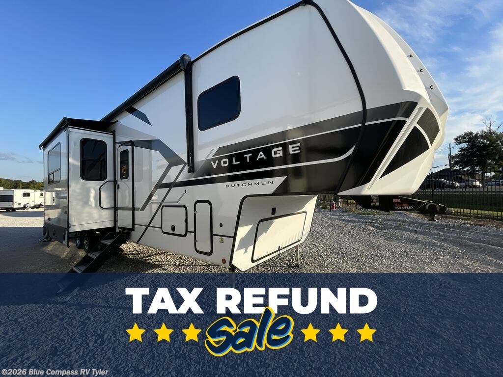 New 2026 Dutchmen Voltage V-Series 3850 available in Tyler, Texas