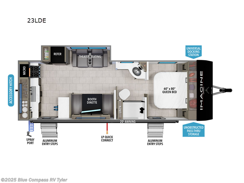 New 2026 Grand Design Imagine XLS 23LDE available in Tyler, Texas