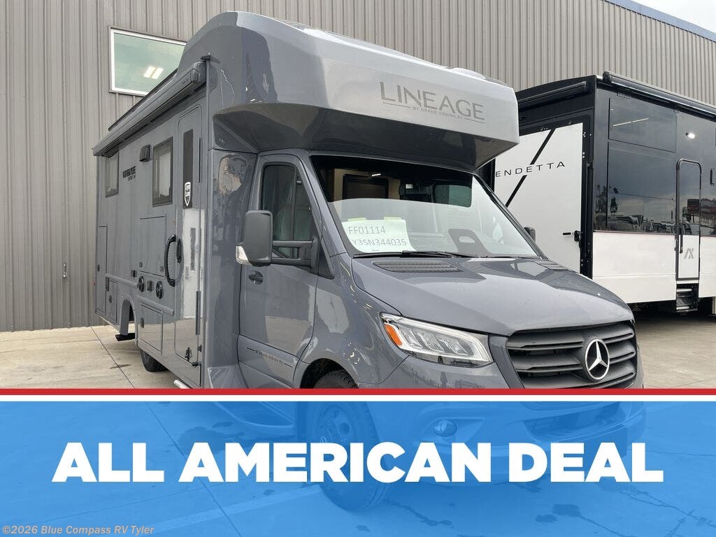 New 2026 Grand Design Lineage Series M 25TK available in Tyler, Texas