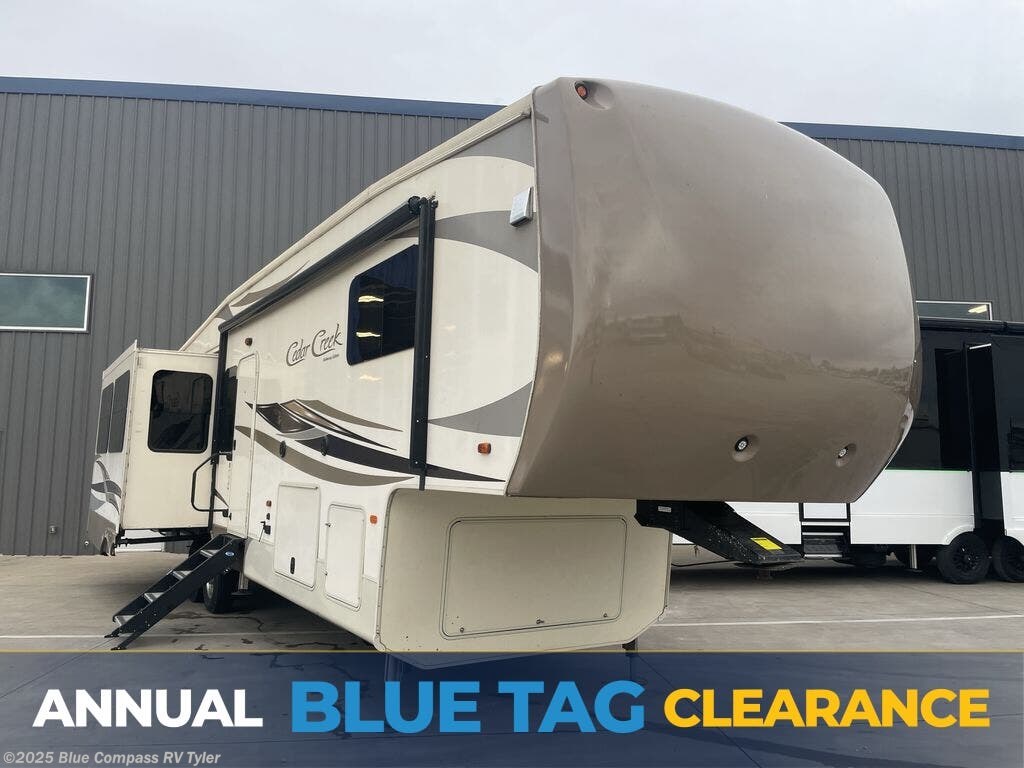 Used 2017 Forest River Cedar Creek Hathaway Edition 36CKTS available in Tyler, Texas