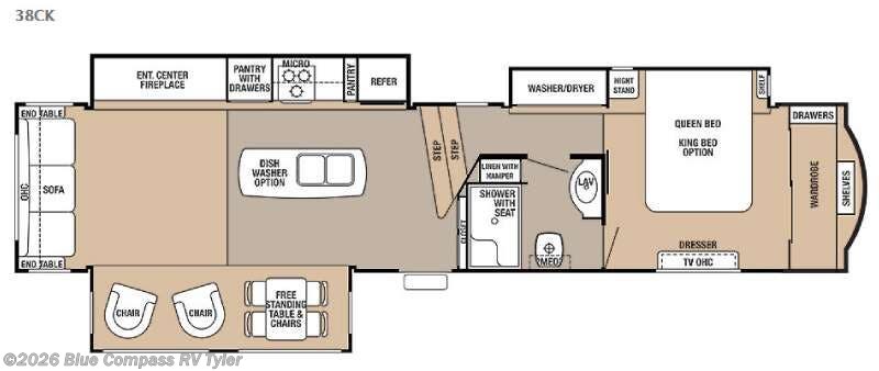 Used 2016 Forest River Cedar Creek 38CK available in Tyler, Texas