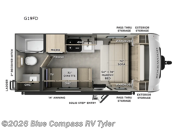 New 2026 Forest River Rockwood Geo Pro G19FD available in Tyler, Texas