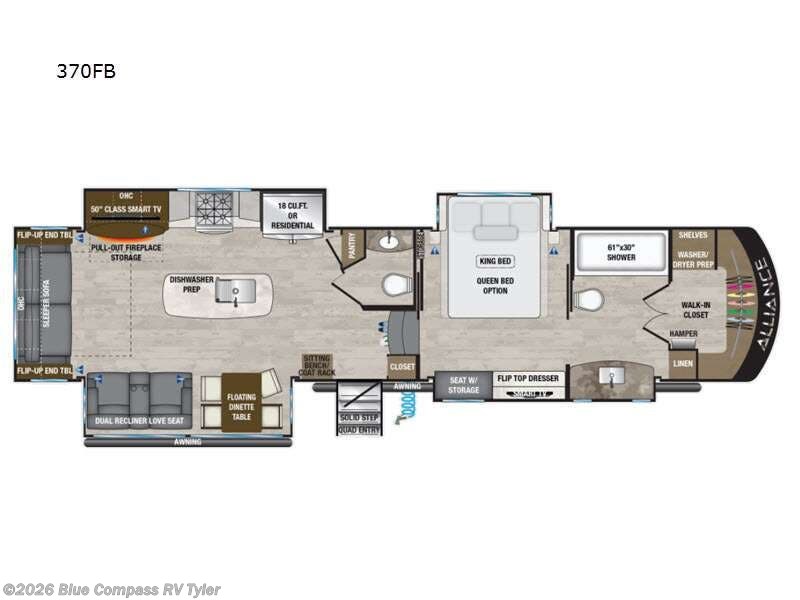 Used 2021 Alliance RV Paradigm 370FB available in Tyler, Texas