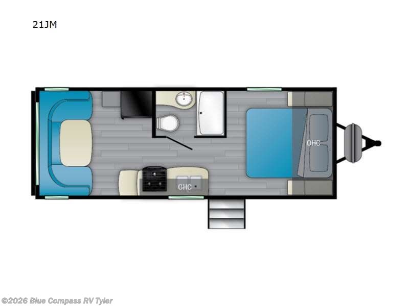 Used 2021 Heartland Trail Runner 21JM available in Tyler, Texas