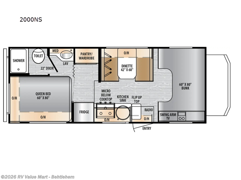 New 2026 East to West Entrada 2000NS available in Bath, Pennsylvania