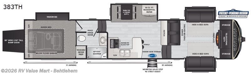 Used 2021 Keystone Montana High Country 383TH available in Bath, Pennsylvania
