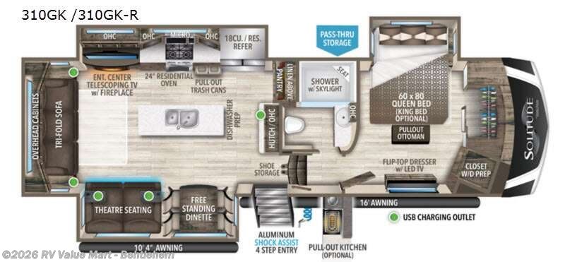 Used 2021 Grand Design Solitude 310GK available in Bath, Pennsylvania