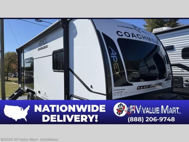 New 2026 Coachmen Apex Nano 216RKS available in Bath, Pennsylvania