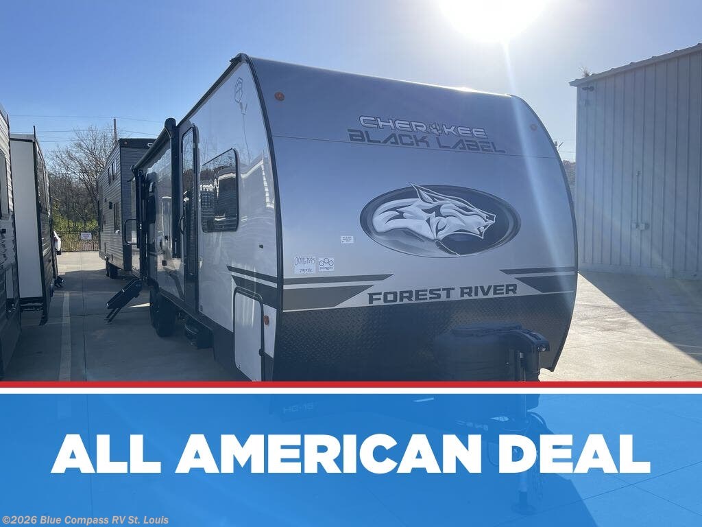 New 2026 Forest River Cherokee Grey Wolf Black Label 29TEBL available in Eureka, Missouri