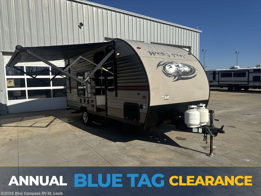 Used 2018 Forest River Cherokee Wolf Pup 16FQ available in Eureka, Missouri