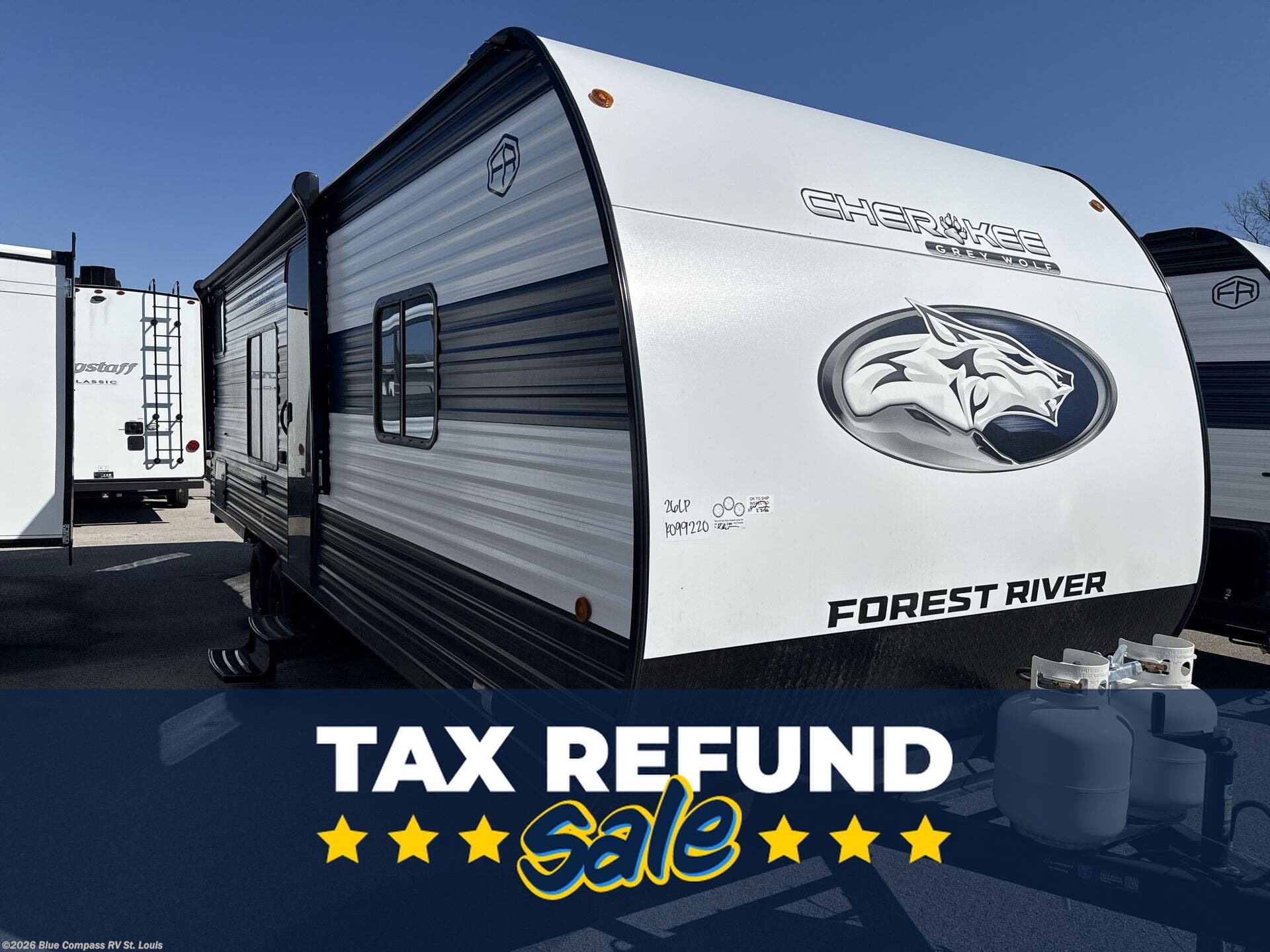 New 2026 Forest River Cherokee Grey Wolf 26LP available in Eureka, Missouri