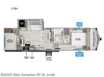 Used 2025 Grand Design Reflection 100 Series 27BH available in Eureka, Missouri