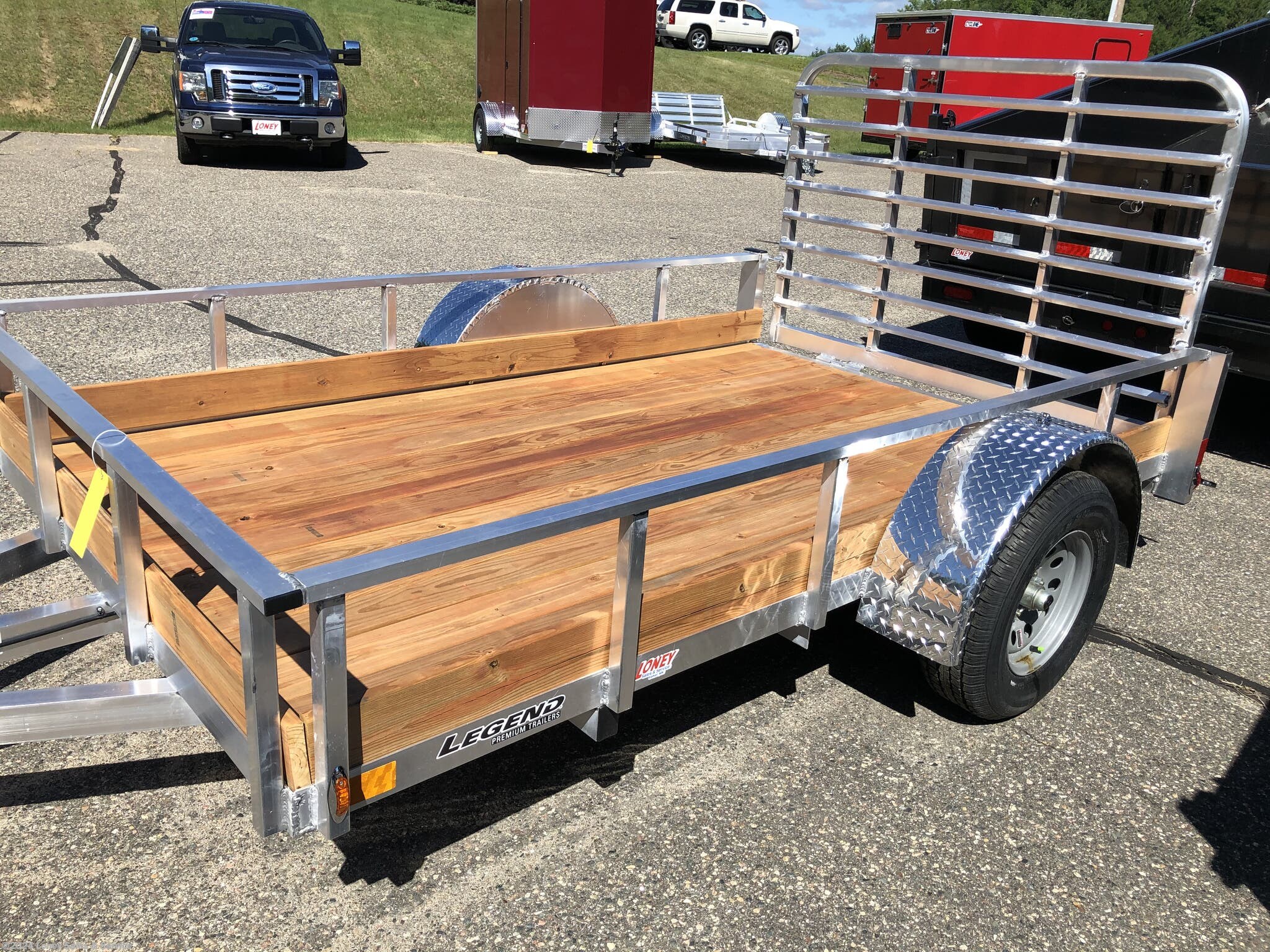 Utility Trailer - 2021 Legend Trailers Legend ALUMINUM LOW SIDE UTILITY ...