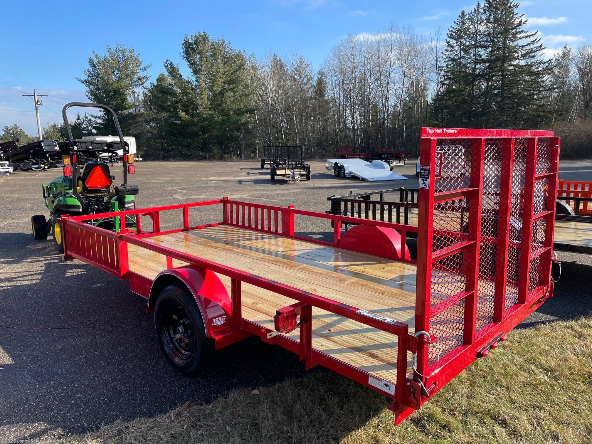 Utility Trailer 2021 Top Hat TOP HAT QUAD HAULER 7X14 TrailersUSA