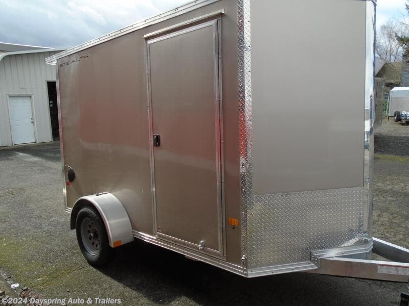 6x10 Cargo Trailer for sale | New Stealth 6X10 ALL ALUMINUM ENCLOSED ...