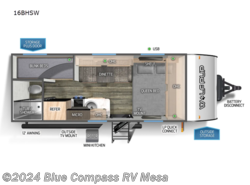 New 2024 Forest River Cherokee Wolf Pup 16BHSW available in Mesa, Arizona