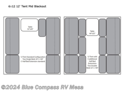 Used 2023 Jumping Jack  Jumping Jack 6x12 12' Tent Mid Blackout available in Mesa, Arizona