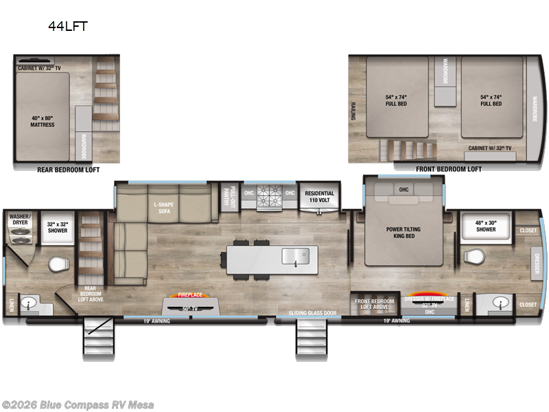New 2026 Alliance RV Benchmark 44LFT available in Mesa, Arizona