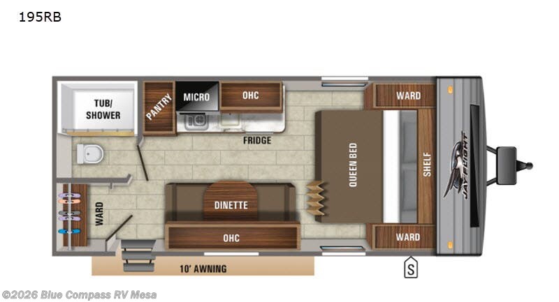 Used 2020 Jayco Jay Flight SLX 7 195RB available in Mesa, Arizona