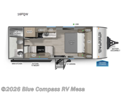 New 2026 Forest River Cherokee Wolf Pup 16FQW available in Mesa, Arizona