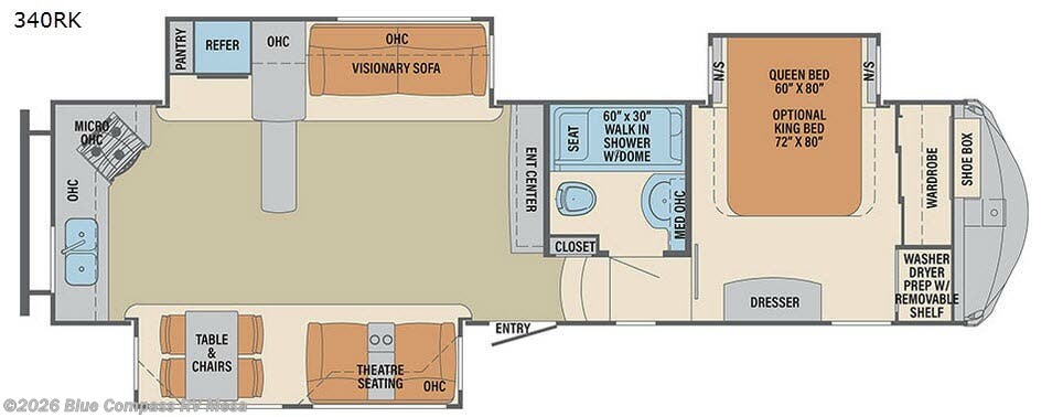 Used 2017 Palomino Columbus F340RK available in Mesa, Arizona