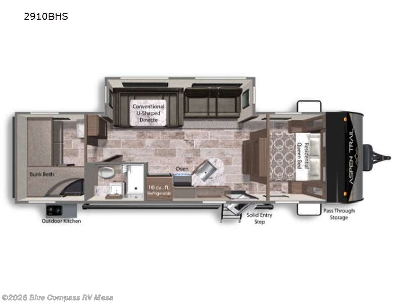 Used 2021  Dutchmen Aspen Trail 2910BHS by Dutchmen from Blue Compass RV Mesa in Mesa, AZ