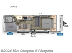 New 2024 Forest River Cherokee Grey Wolf 26DJSE available in Surprise, Arizona