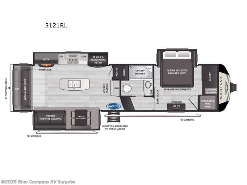 Used 2021 Keystone Montana 3121RL available in Surprise, Arizona