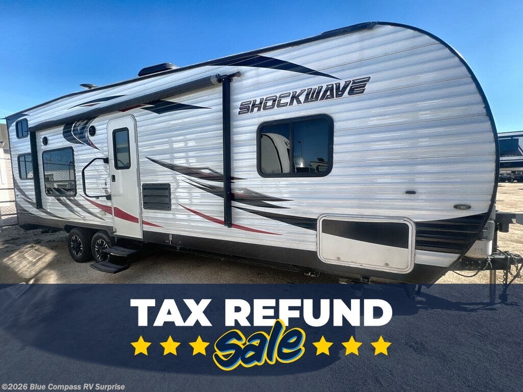 Used 2017 Forest River Shockwave 25RQMX available in Surprise, Arizona