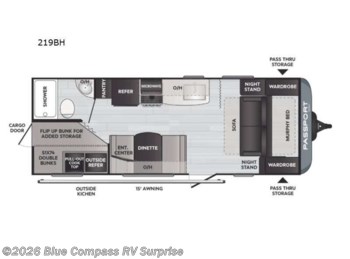 Used 2022 Keystone Passport SL 219BH available in Surprise, Arizona