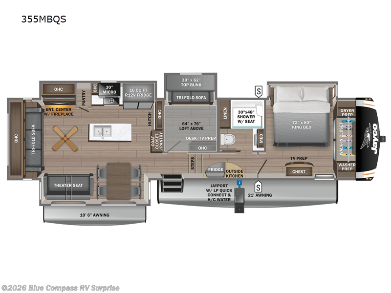Used 2024 Jayco Eagle 355MBQS available in Surprise, Arizona