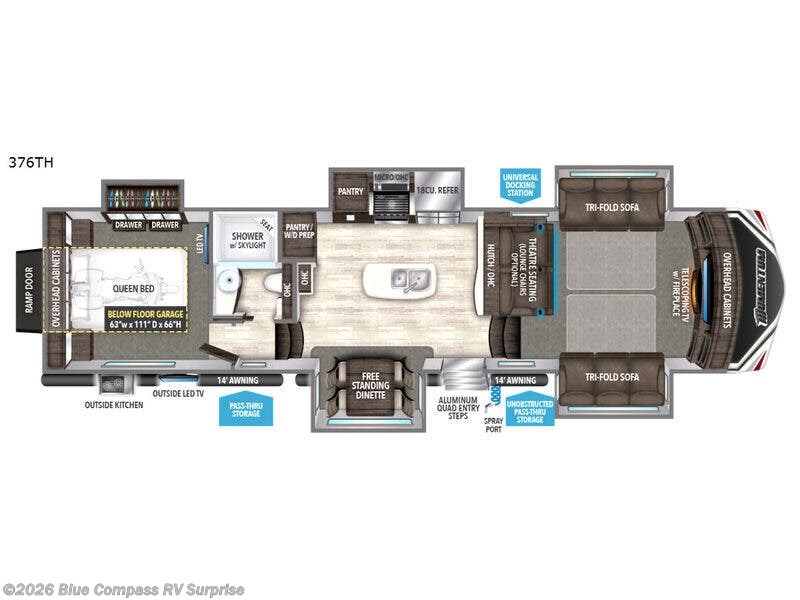 Used 2017 Grand Design Momentum 376TH available in Surprise, Arizona