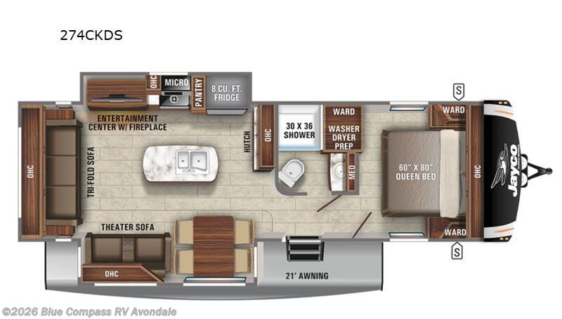 Used 2021 Jayco Eagle 274CKDS available in Avondale, Arizona