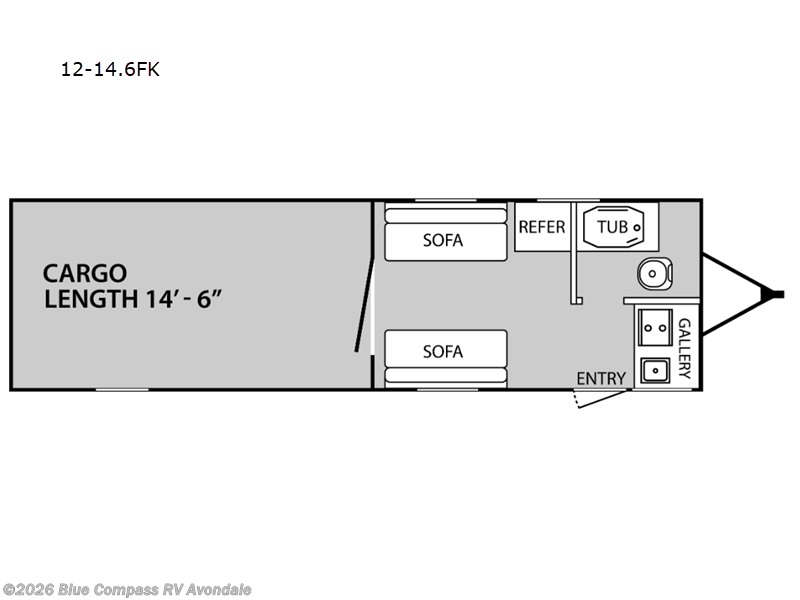 Used 2023 Genesis Supreme Overnighter M-12-14.6FK available in Avondale, Arizona