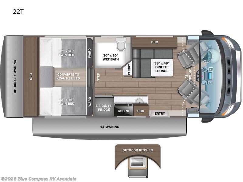 Used 2025 Entegra Coach Condor 22T available in Avondale, Arizona