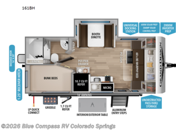 New 2026 Grand Design Transcend One 161BH available in Colorado Springs, Colorado