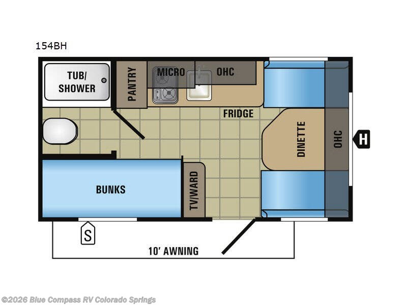 Used 2018 Jayco Jay Flight SLX 154BH available in Colorado Springs, Colorado