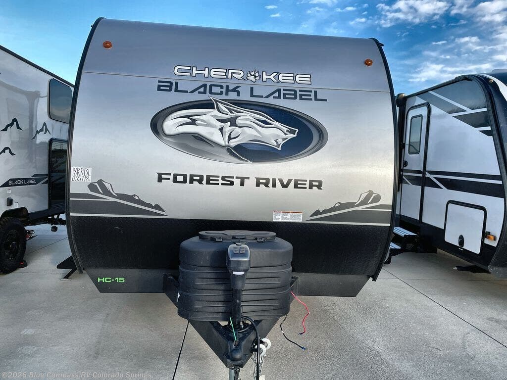 Used 2025 Forest River Cherokee Grey Wolf Black Label 18RRBL available in Colorado Springs, Colorado