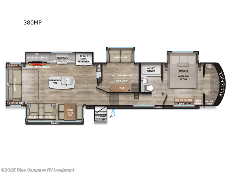 New 2025 Alliance RV Paradigm 380MP available in Longmont, Colorado