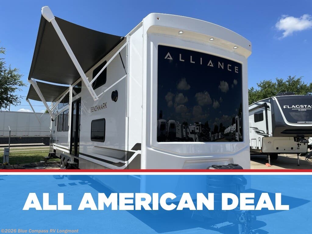 New 2026 Alliance RV Benchmark 42LFT available in Longmont, Colorado