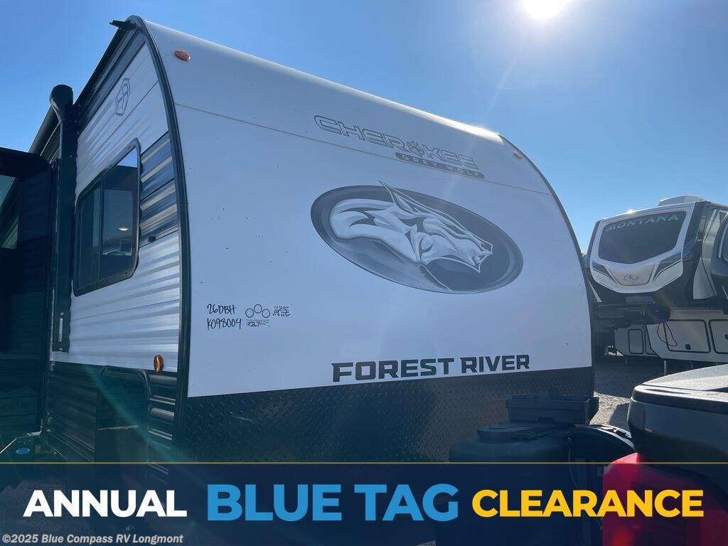 New 2026 Forest River Cherokee Grey Wolf 26DBH available in Longmont, Colorado