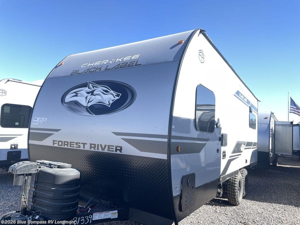 New 2026 Forest River Cherokee Grey Wolf Black Label 18RRBL available in Longmont, Colorado