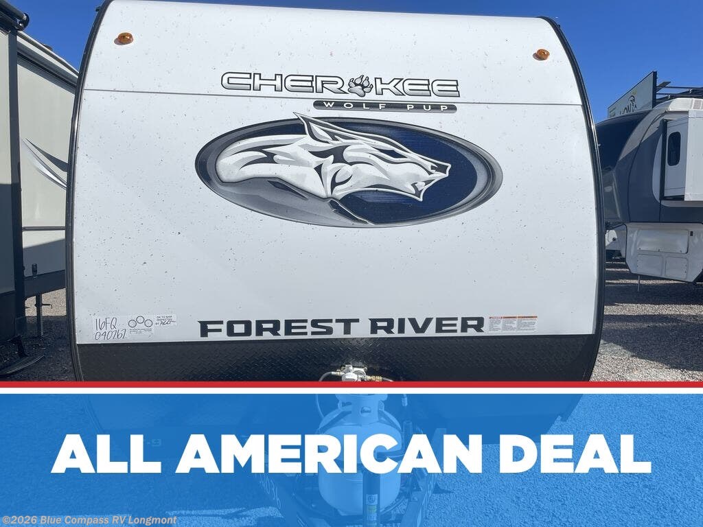 New 2026 Forest River Cherokee Wolf Pup 16FQW available in Longmont, Colorado