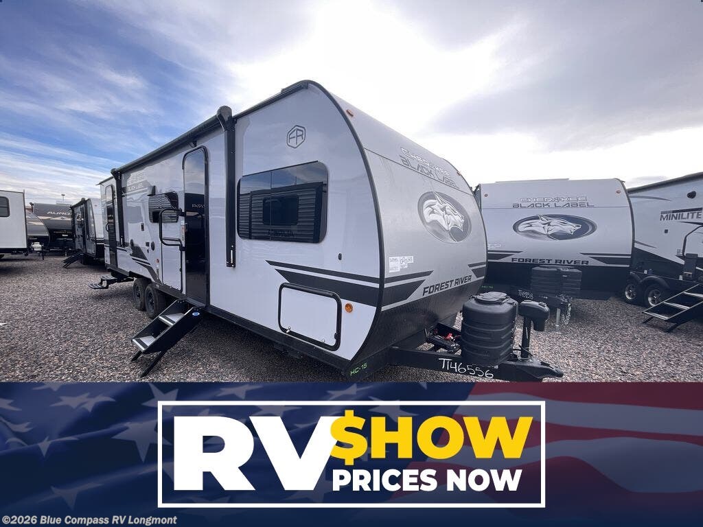 New 2026 Forest River Cherokee Grey Wolf Black Label 26DBHBL available in Longmont, Colorado