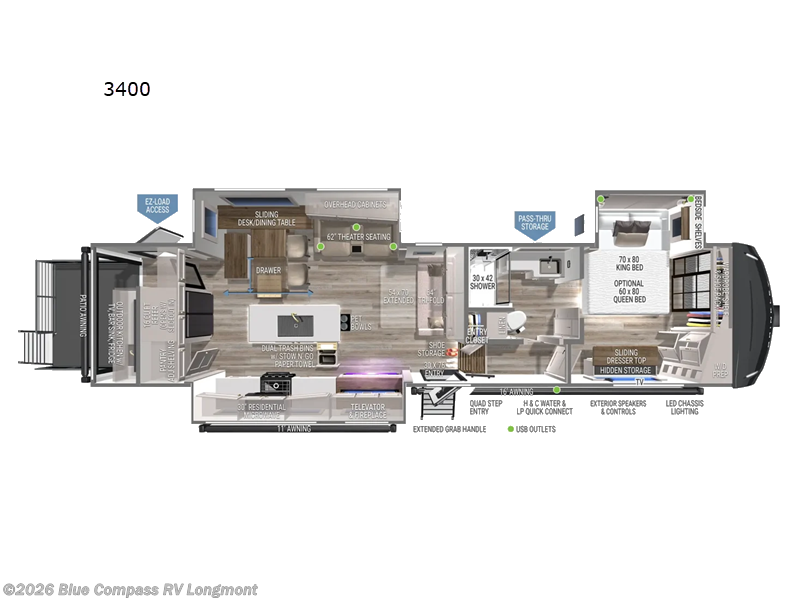 Used 2025 Brinkley RV Model Z 3400 available in Longmont, Colorado