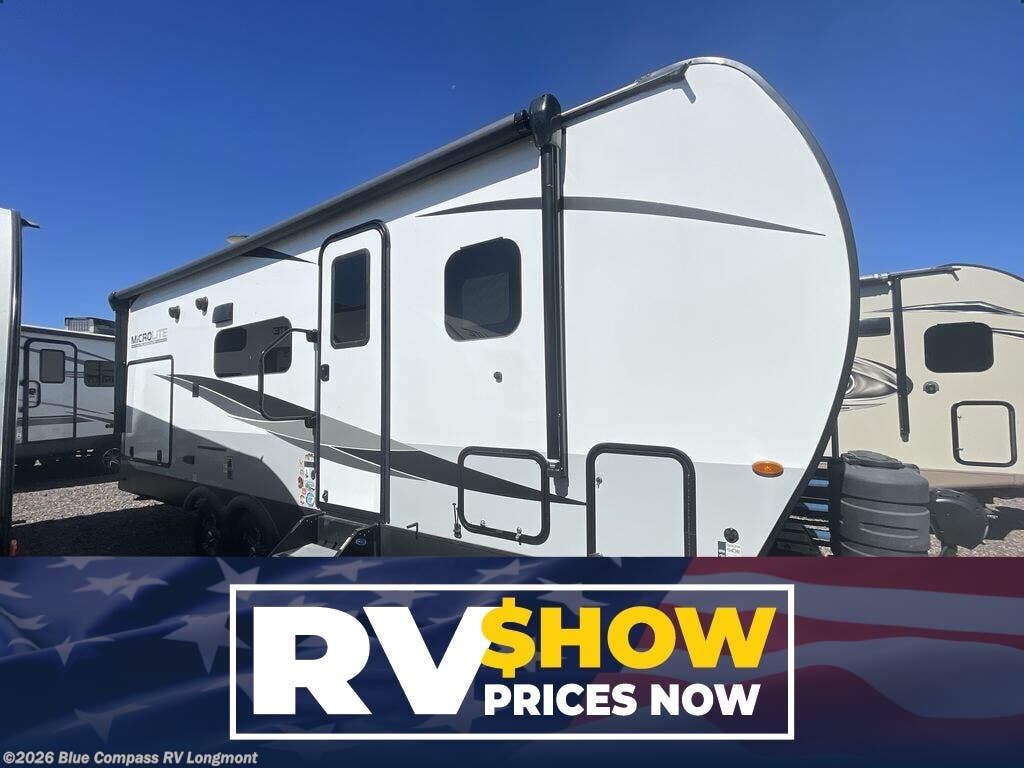 Used 2023  Forest River Flagstaff Micro Lite 25BDS by Forest River from Blue Compass RV Longmont in Longmont, CO