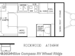 Used 2013 Forest River Rockwood Hard Side Series A192HW available in Wheat Ridge, Colorado