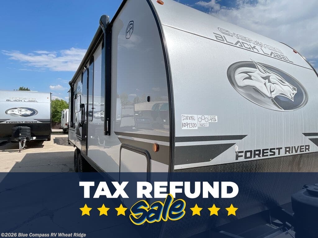 New 2026 Forest River Cherokee Grey Wolf Black Label 22RRBL available in Wheat Ridge, Colorado
