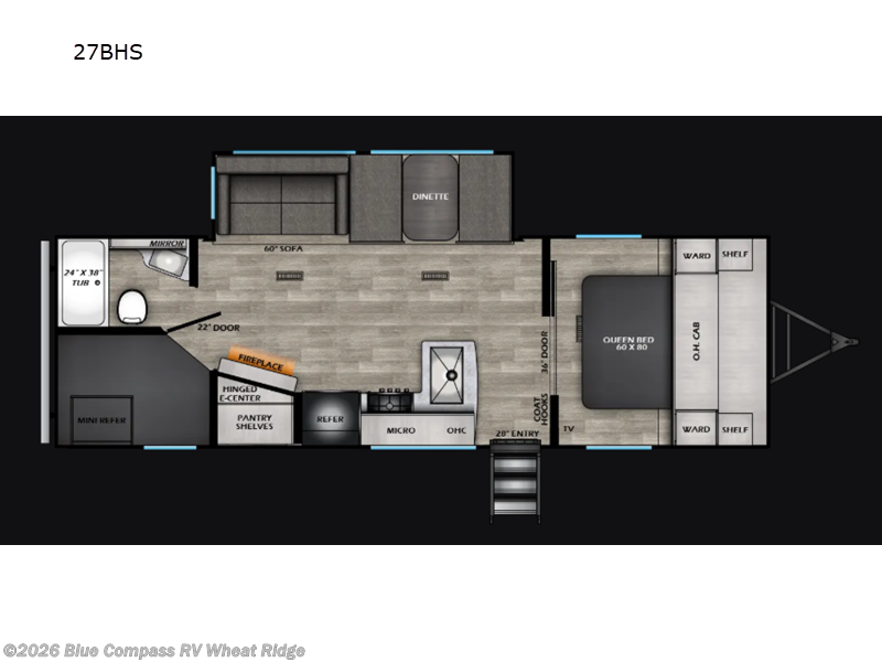 Used 2025 CrossRoads Sunset Trail 27BHS available in Wheat Ridge, Colorado