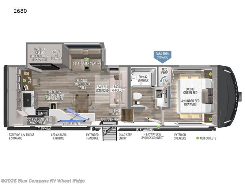 New 2026 Brinkley RV Model Z 2680 available in Wheat Ridge, Colorado